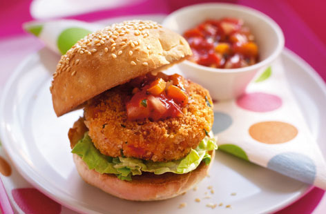 Sweet potato burgers recipe