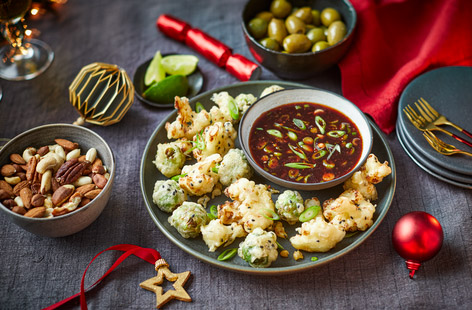 Give Christmas veg a makeover with this festive party snack