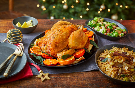 This warming roast chicken is packed with delicious citrussy flavours