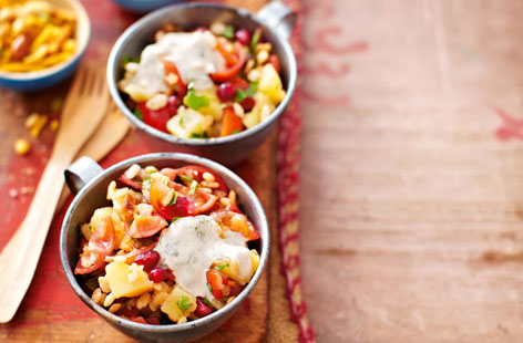 Transport yourself to Mumbai with this delicious Indian street food snack.