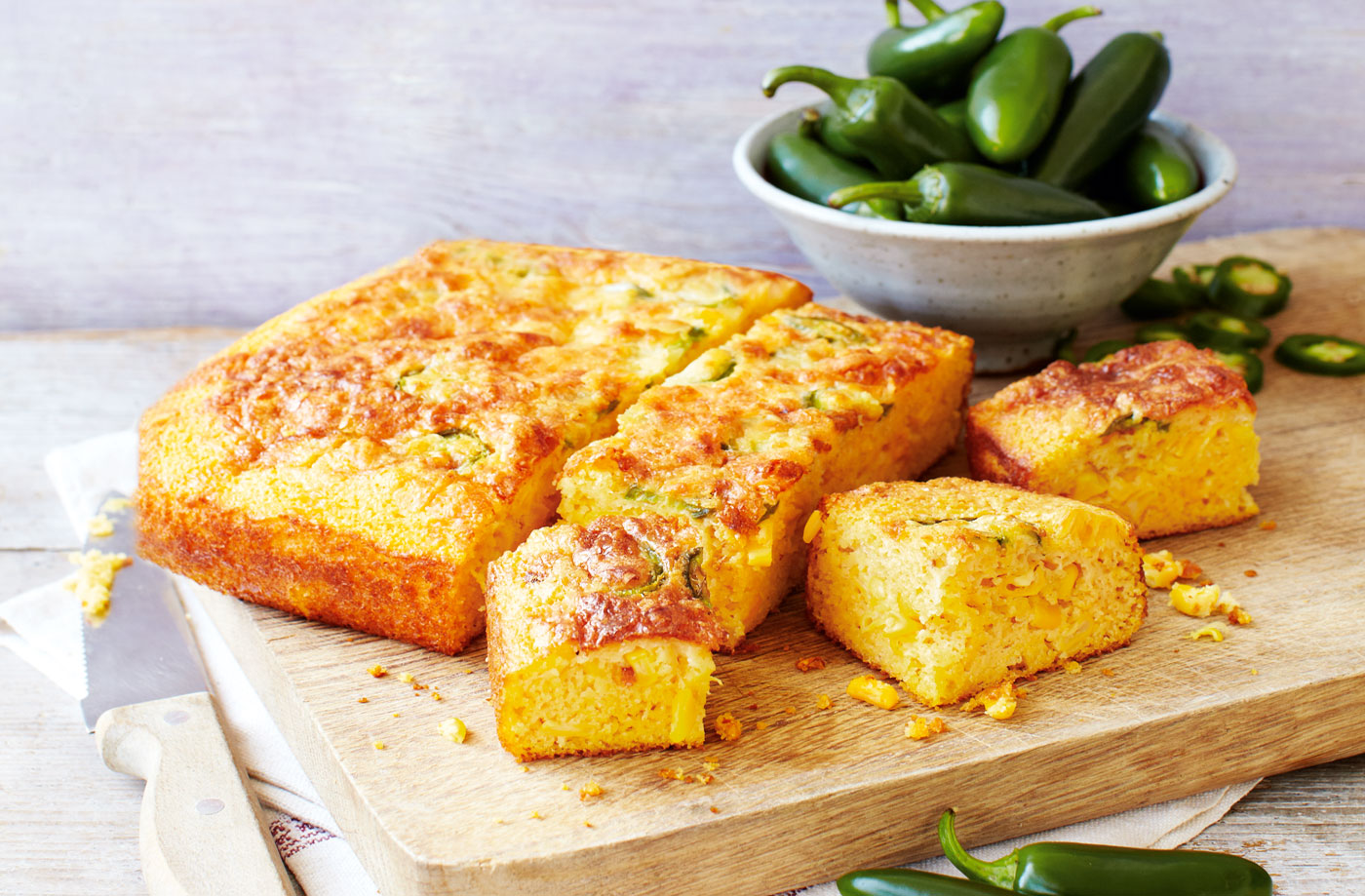 Cornbread with chilli recipe