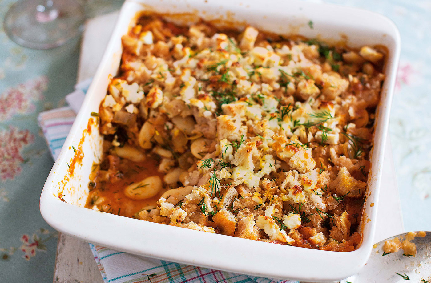 Butter bean and dill gratin recipe