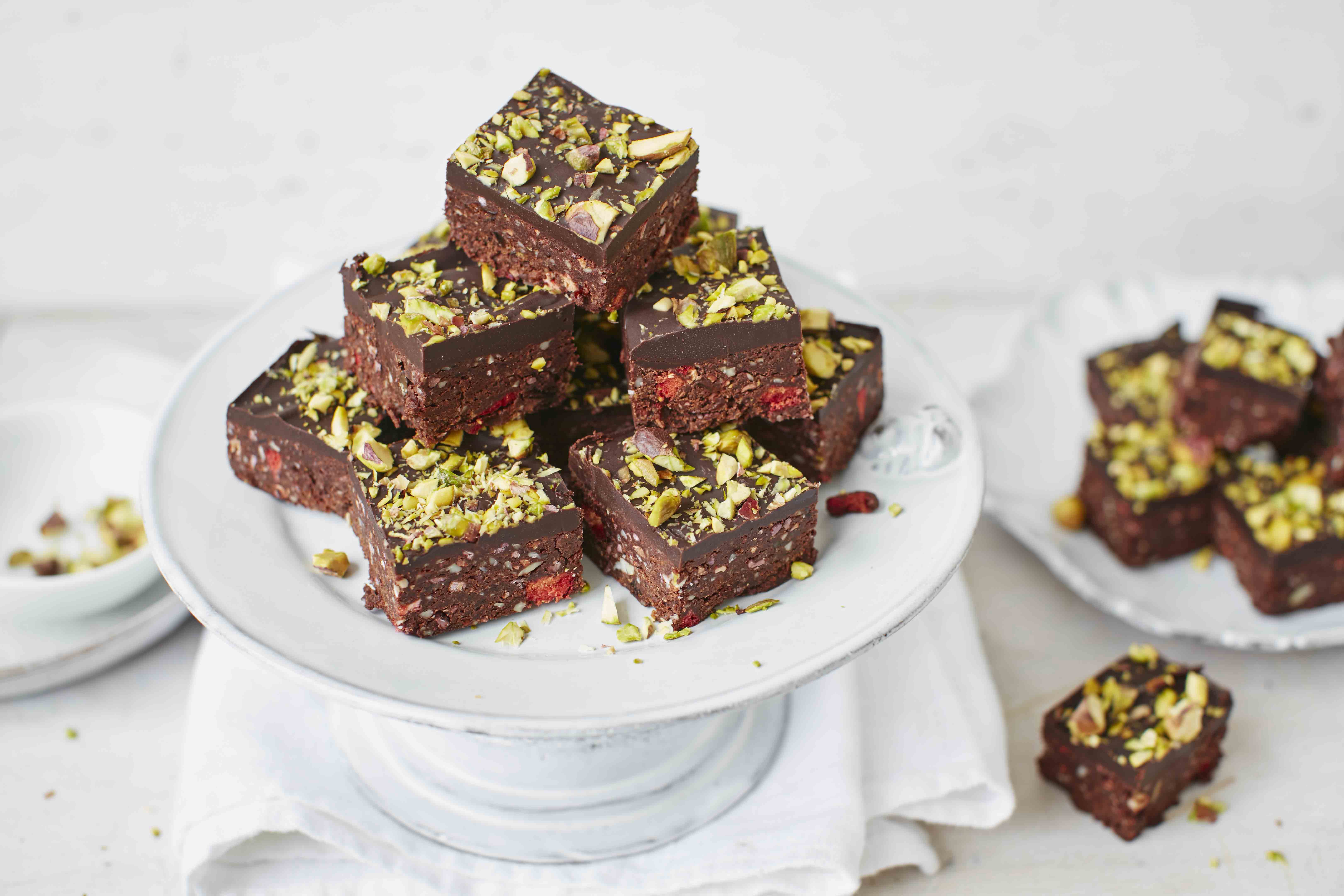 Raw chocolate brownies recipe