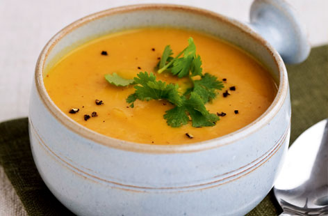 This Thai-spiced coconut squash soup would make a perfect starter before a South East Asian curry feast. Make in the autumn when squashes are plentiful and use your favourite Thai curry paste to lift the flavours.