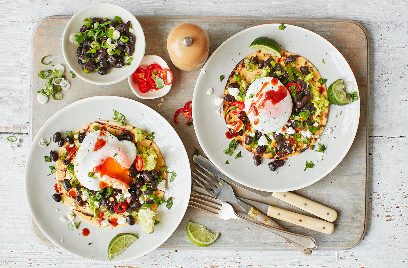 Avocado tostadas recipe