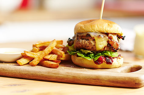 Created by chef and author John Gregory-Smith, our ultimate Christmas burger has everything you need to get the family feeling festive