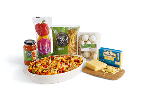 Vegetarian pasta bake is an absolute classic and, with our simple recipe using store-bought sauce, it's so easy to make this winning family dinner while sticking to a budget