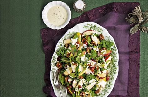 Originating from New York, this classic American Waldorf salad recipe is great for a healthy lunch or simple side dish.