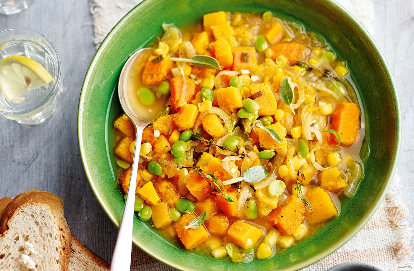 Autumn succotash recipe