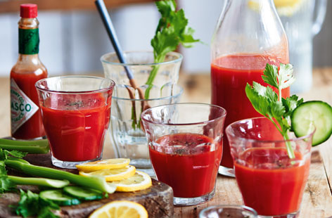 Wake yourself up with this beautiful British bloody Mary drink. - The perfect brunch cocktail