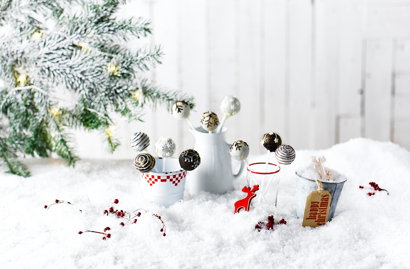 Cake pop baubles recipe