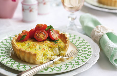 Using ready-made pastry means these elegant crab and saffron tarts are super quick and easy to make. Try them as a stylish starter, Valentine’s Day dish or light summer lunch.