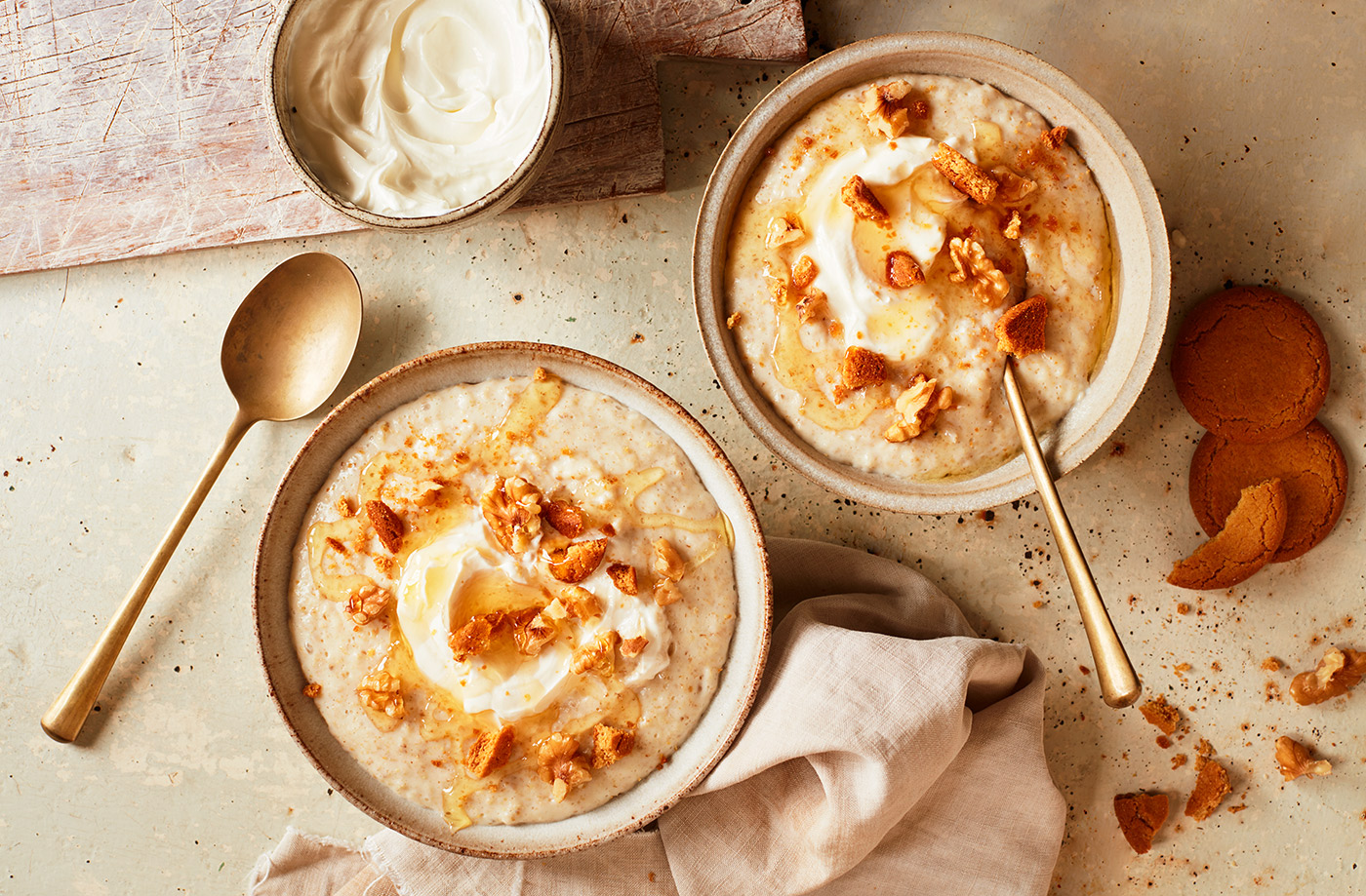 Gingerbread porridge recipe
