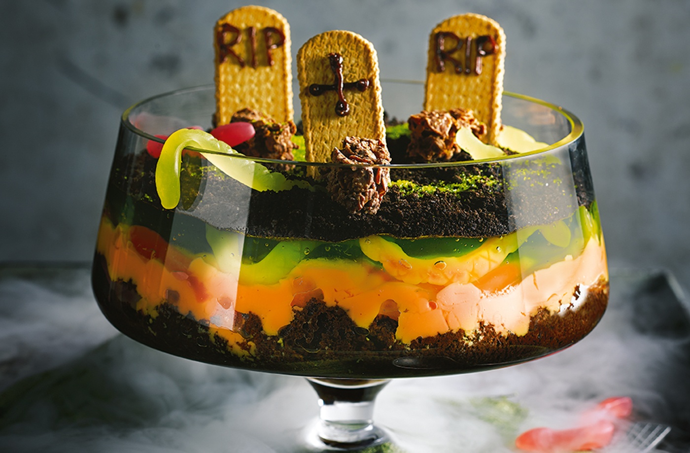 Graveyard trifle  recipe