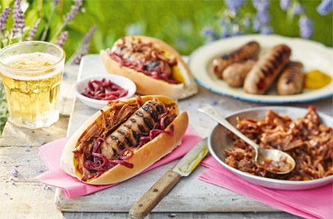Serve up these crowd-pleasing hot dogs at your next barbecue blowout
