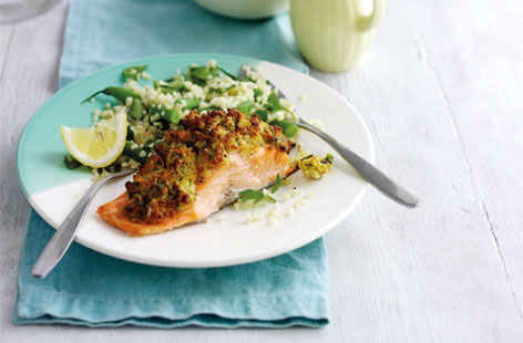 Try this new way of cooking salmon fillets packed with a light crunchy crust