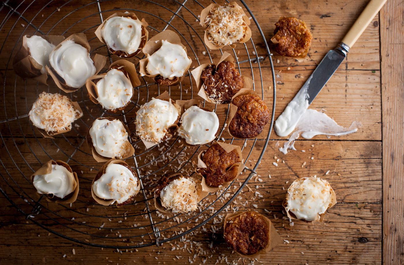 Adam Gray's mini carrot cakes recipe