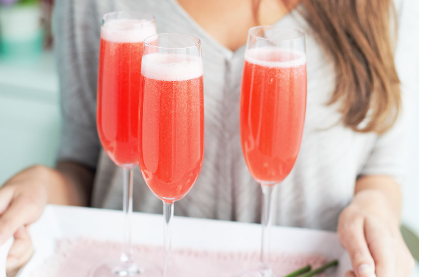 Raspberry bellini recipe