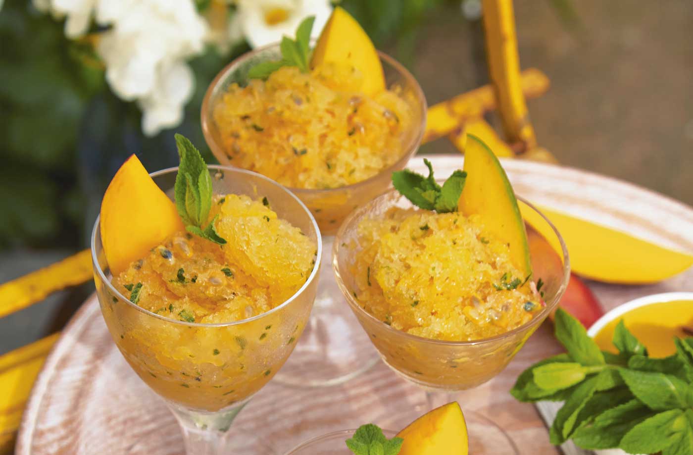 Mango granita recipe