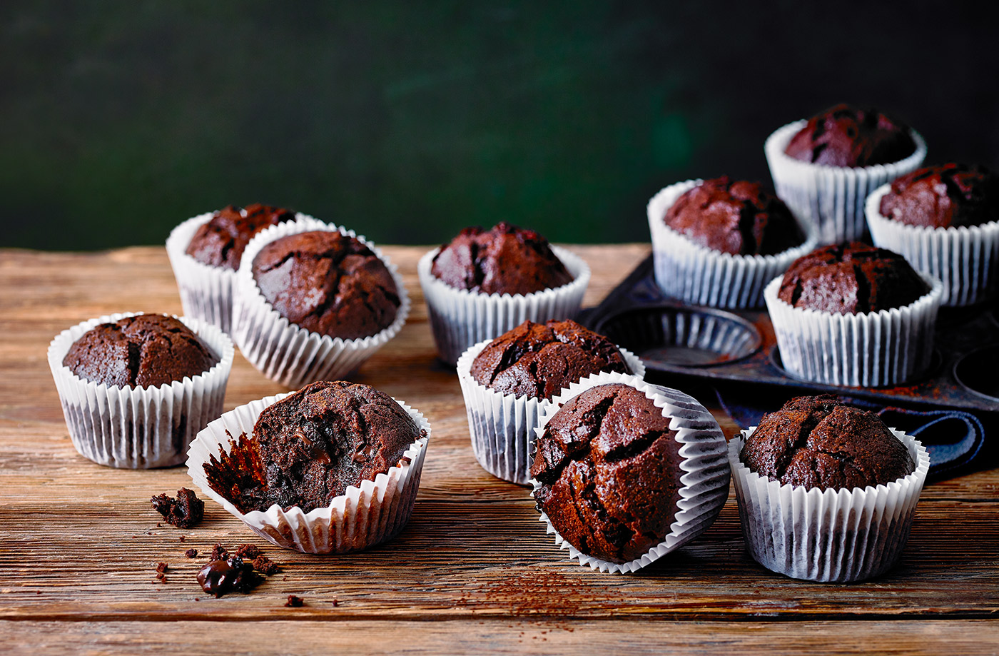 Mocha mayonnaise muffins recipe