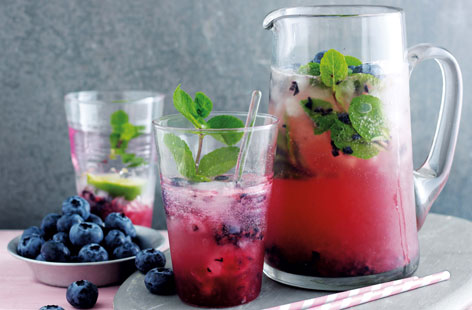 This fruity spin on the classic Cuban cocktail makes for a sophisticated summertime drink