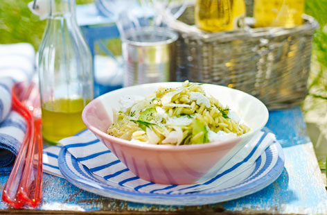 Try a refreshingly light orzo salad this summer, it will make the perfect accompaniment to any picnic dish