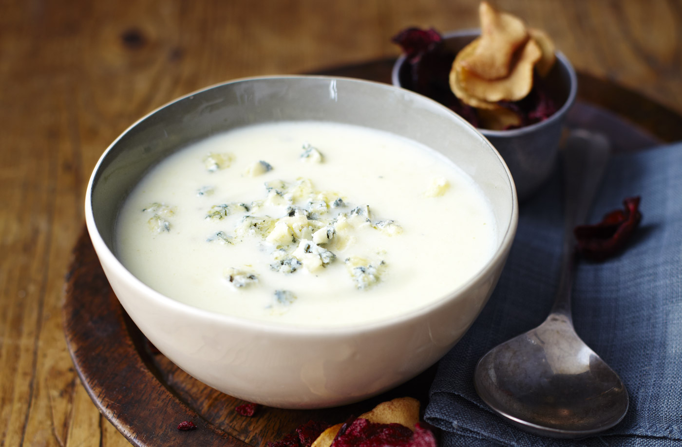 Tesco Finest parsnip, pear and Wensleydale blue soup recipe