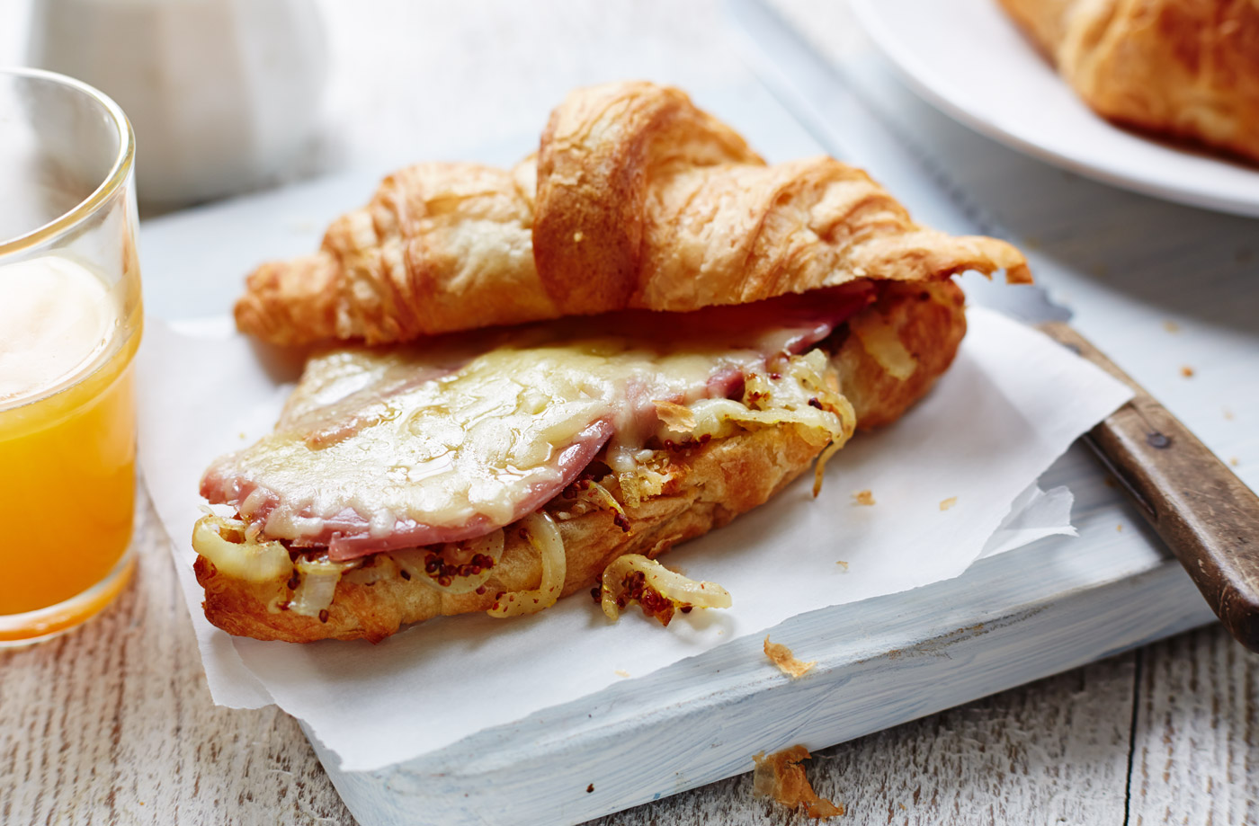 Leftover savoury croissants recipe