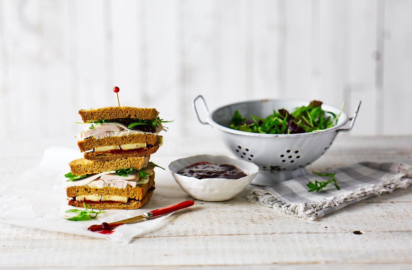 Turkey sarnie recipe